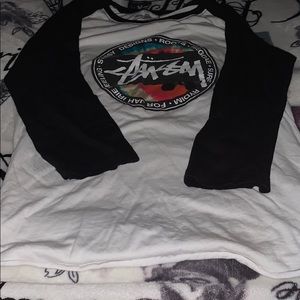 stussy baseball tee